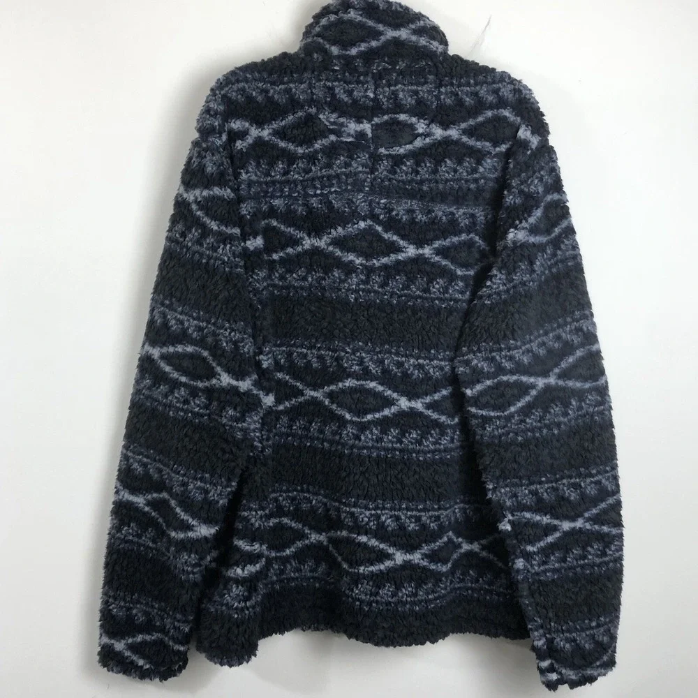 Alpine Sherpa 1/4 Zip Pullover Fleece Sweater Men's Navy XXL New Outdoor Soft